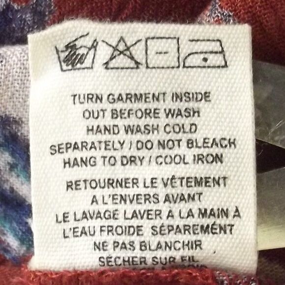 BILLABONG Wrap Dress, S, Rust/Multicolor Floral, Short sleeve, Rayon - Picture 13 of 15